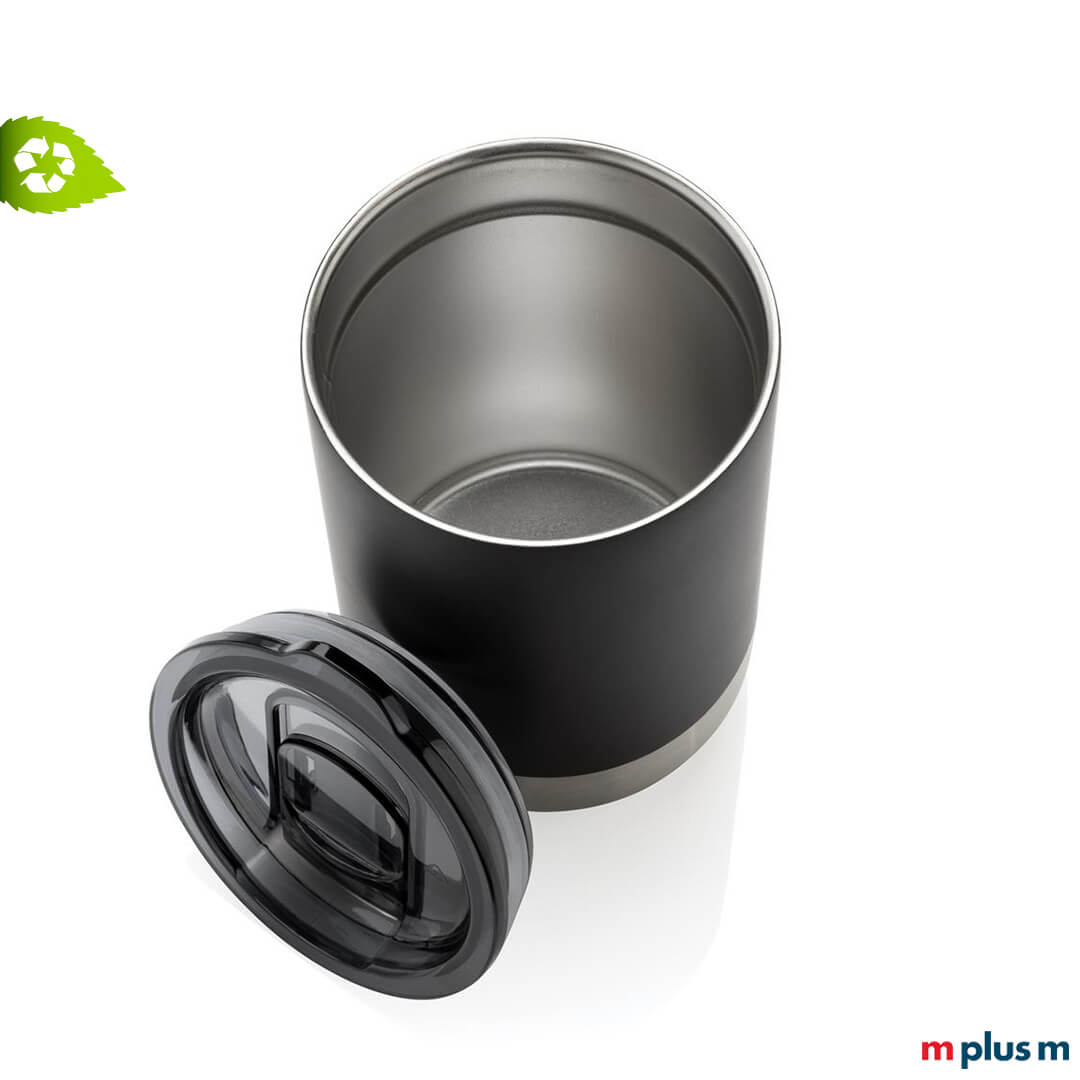 Nachhaltige Teamausstattung: Personalisierter Edelstahlbecher als Werbeartikel