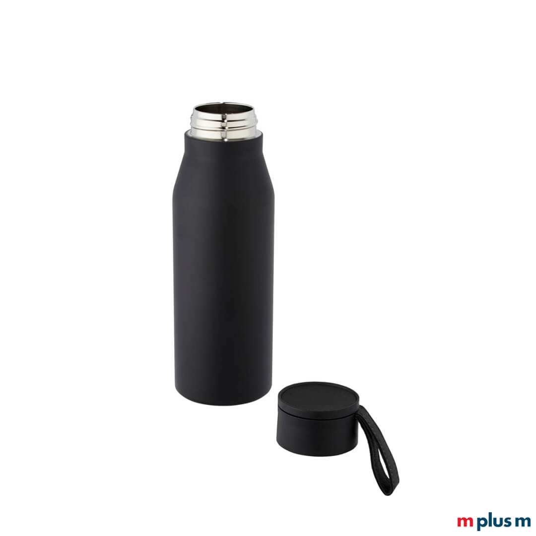 Thermoflasche Ljungan in Farbe schwarz