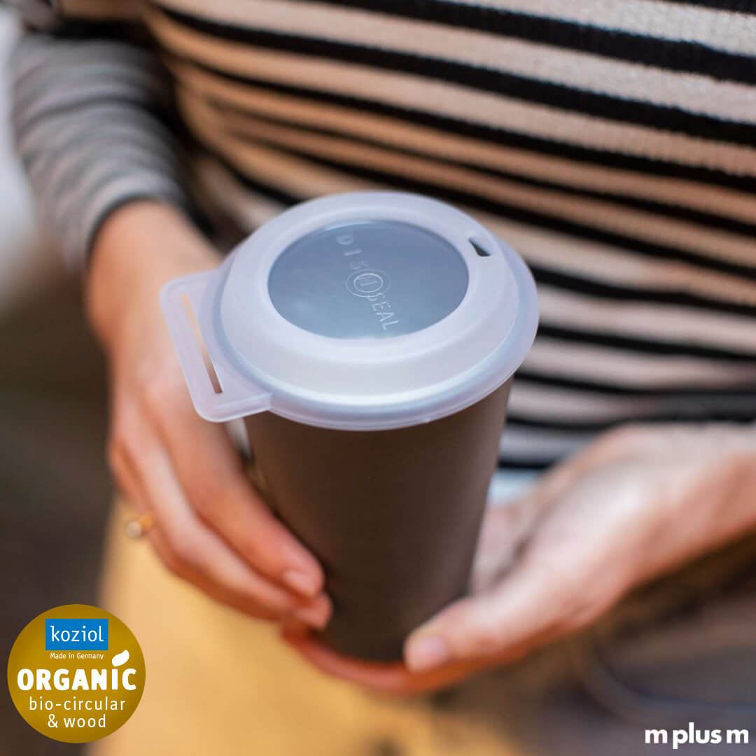 Koziol Move Cup Mehrwegbecher 0,4l mit Deckel