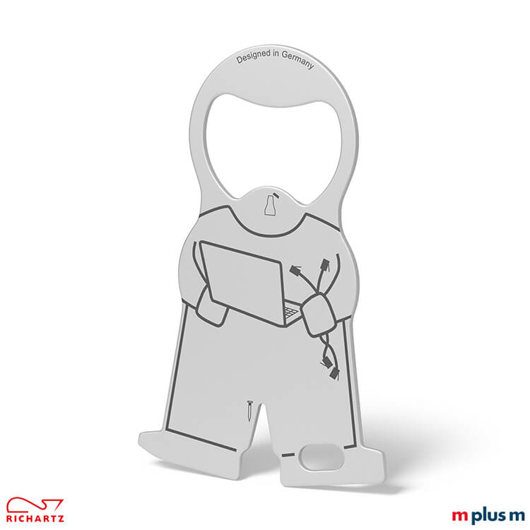 Schöner und günstiger Streuartikel: Der Einkaufswagenlöser karl tech von Richartz