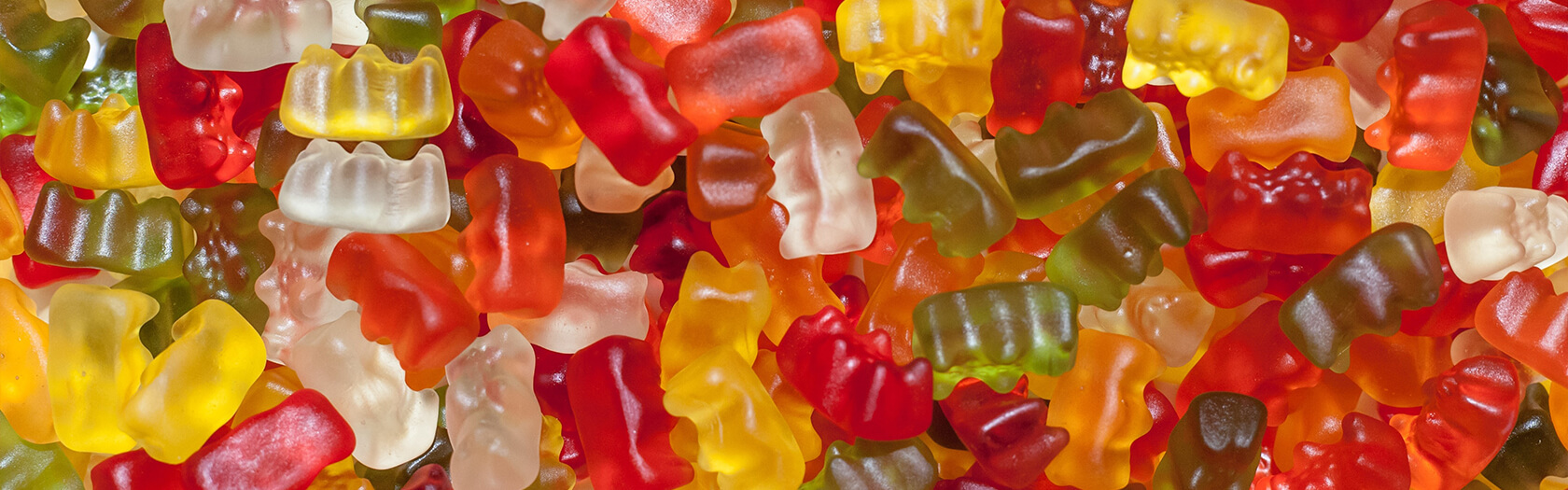 'Fußballrasen' Süßigkeiten - Banner 