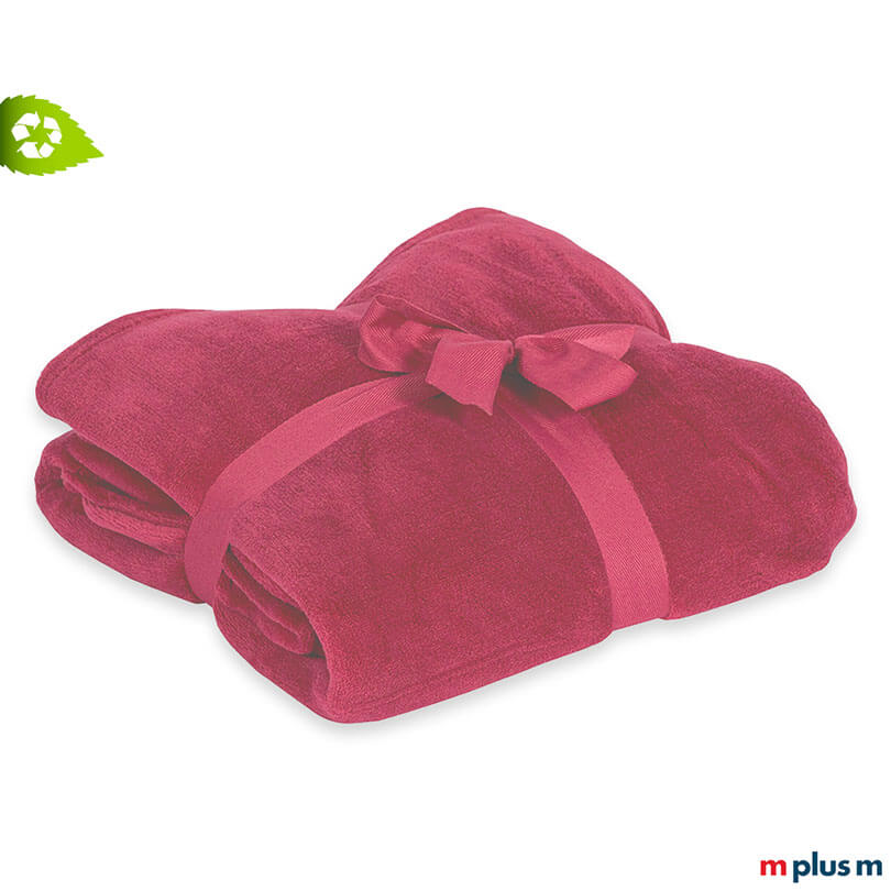 Kuschel Ultraweiche Fleece Decke aus Recycling-PET zum bedrucken