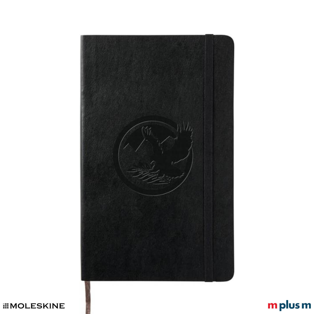 Moleskine Classic Softcover mit Beispieldruck Prägung