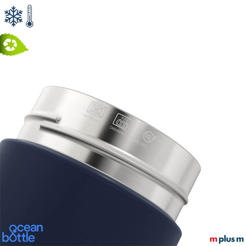 Doppelwandige Edelstahl Trinkflasche spülmaschinengeeignet - leicht zu reinigen