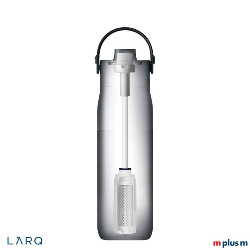LARQ Filter Isolierflasche Schnitt Flasche