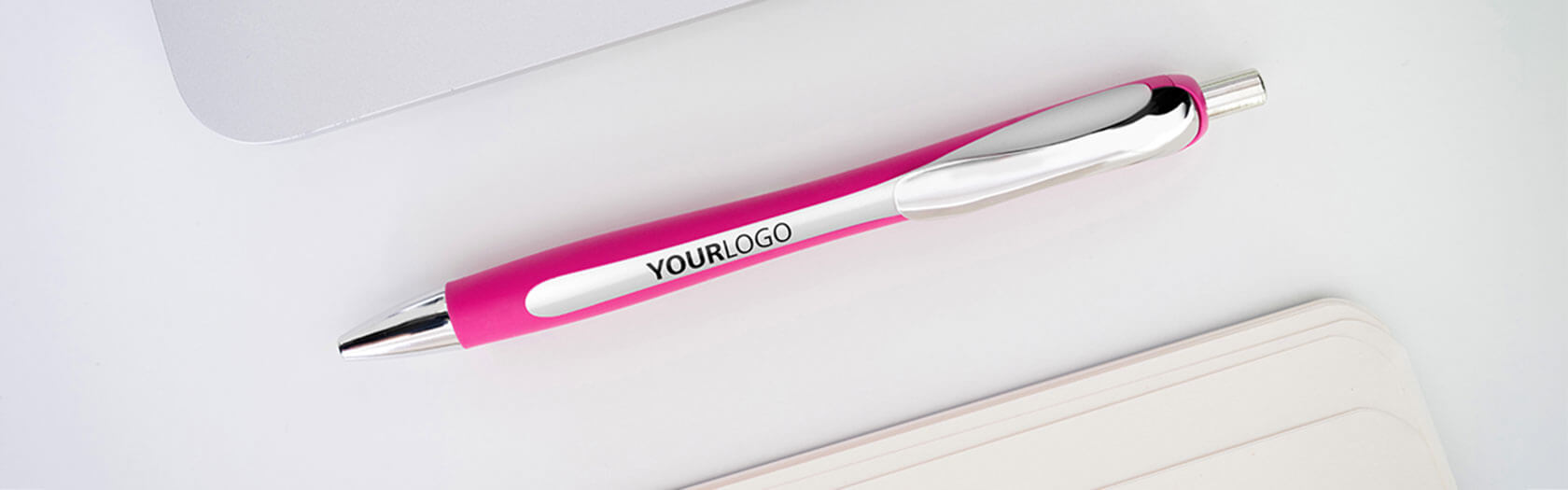 Schneider Kugelschreiber 'Slider Rave' mit Logo bedrucken - Banner 