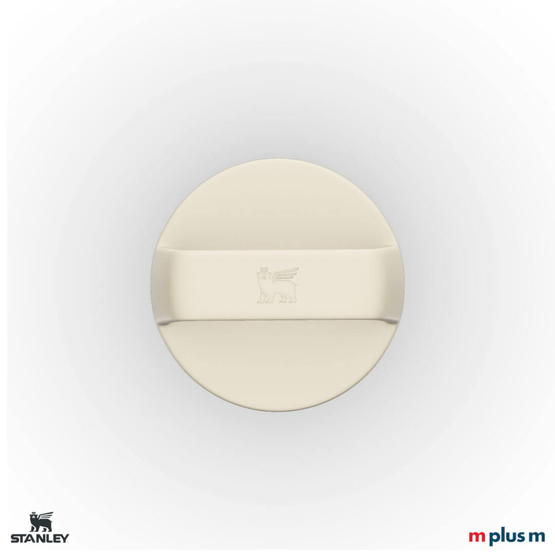 Der Deckel zum Stanley Cafe To Go Thermobecher in Farbe Creme 