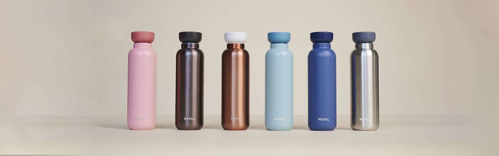 Mepal ELLIPSE Trinkflasche mit Logo bedrucken - Banner 