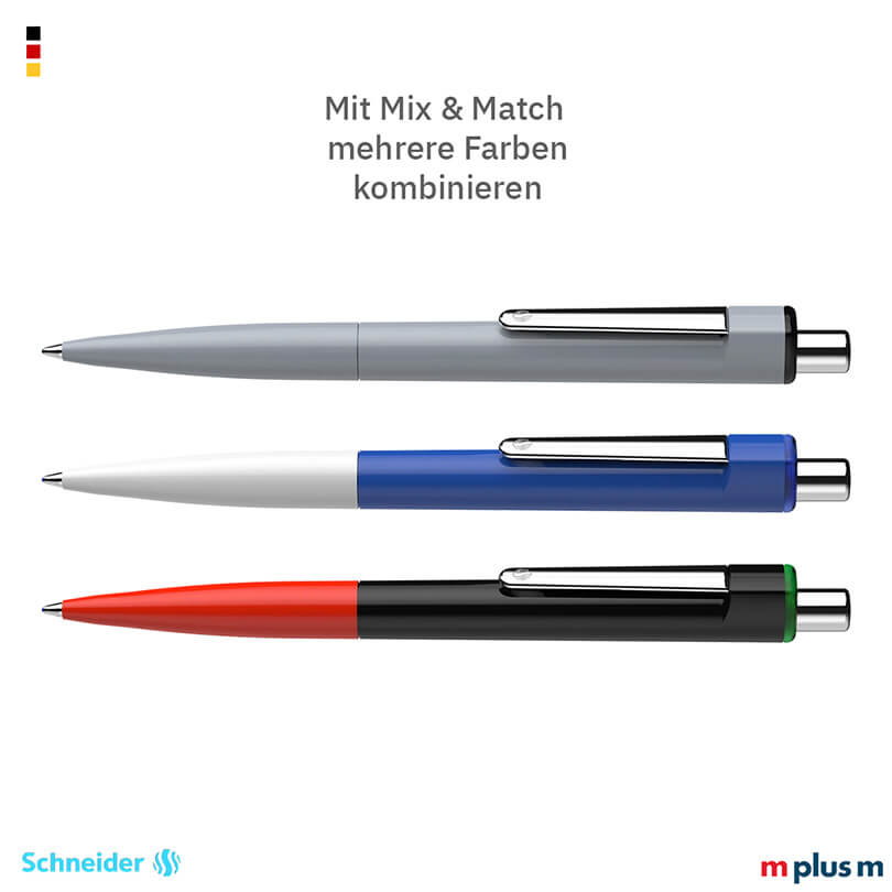 Schneider K1 Kugelschreiber Farben Mix & Match