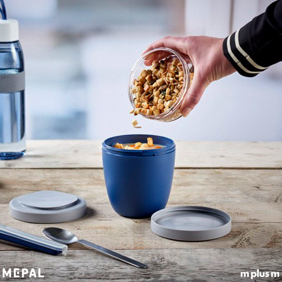 Müslibecher Ellipse von Mepal in Blau