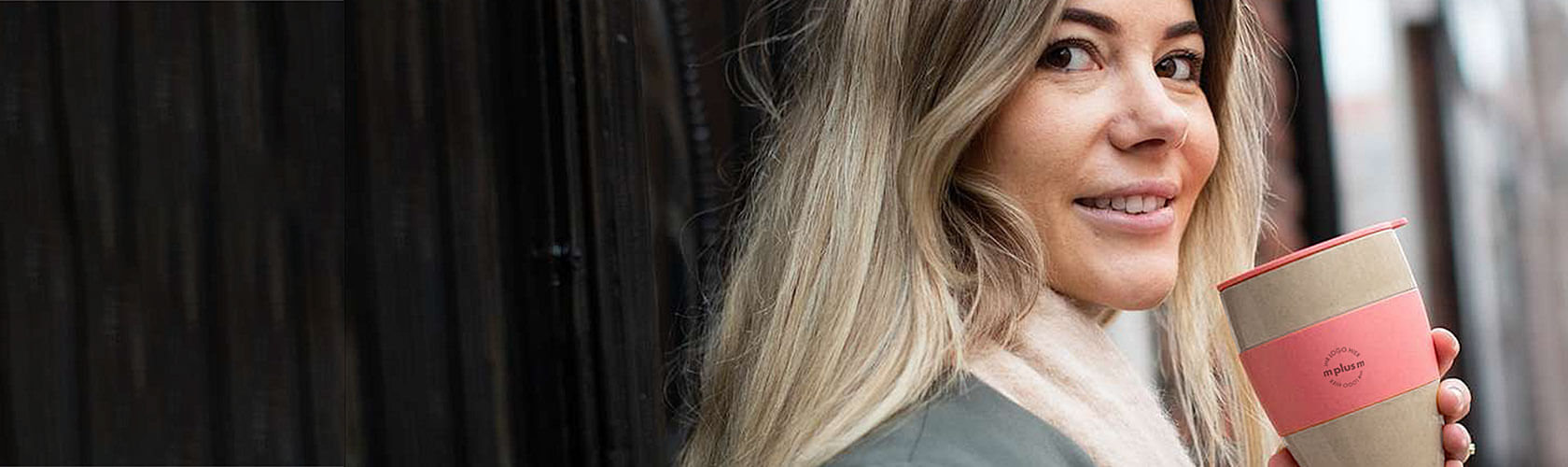 Koziol Plopp Trinkflasche mit Bügelverschluß bedrucken - Banner 