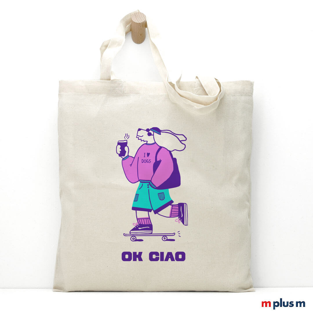 Caro 100 Baumwolltasche, 38 x 42 cm, OEKO-TEX® zertifiziert