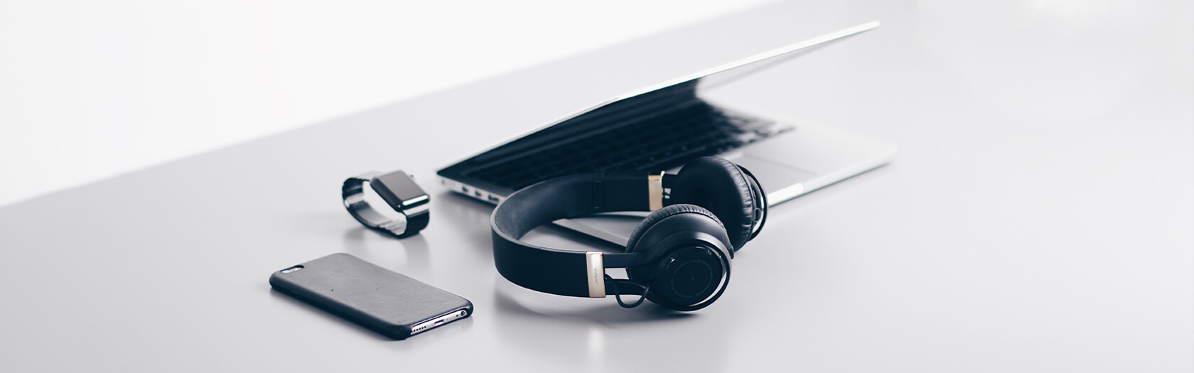 Praktische kleine Technik Organizer Tasche mit Logo Druck - Banner 