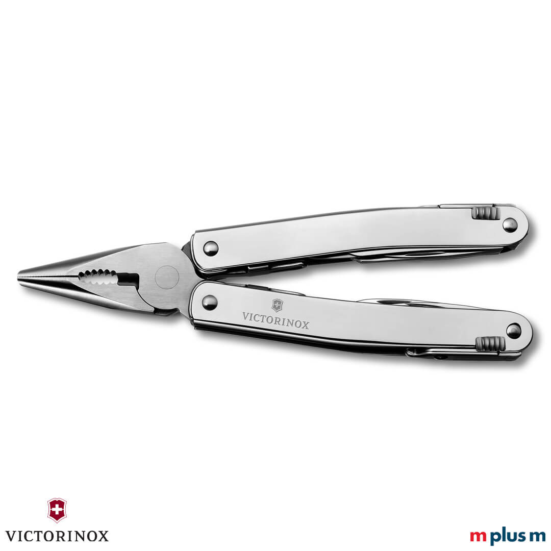 Das Victorinox Swiss Tool Spirit hat eine hochwertige Zange
