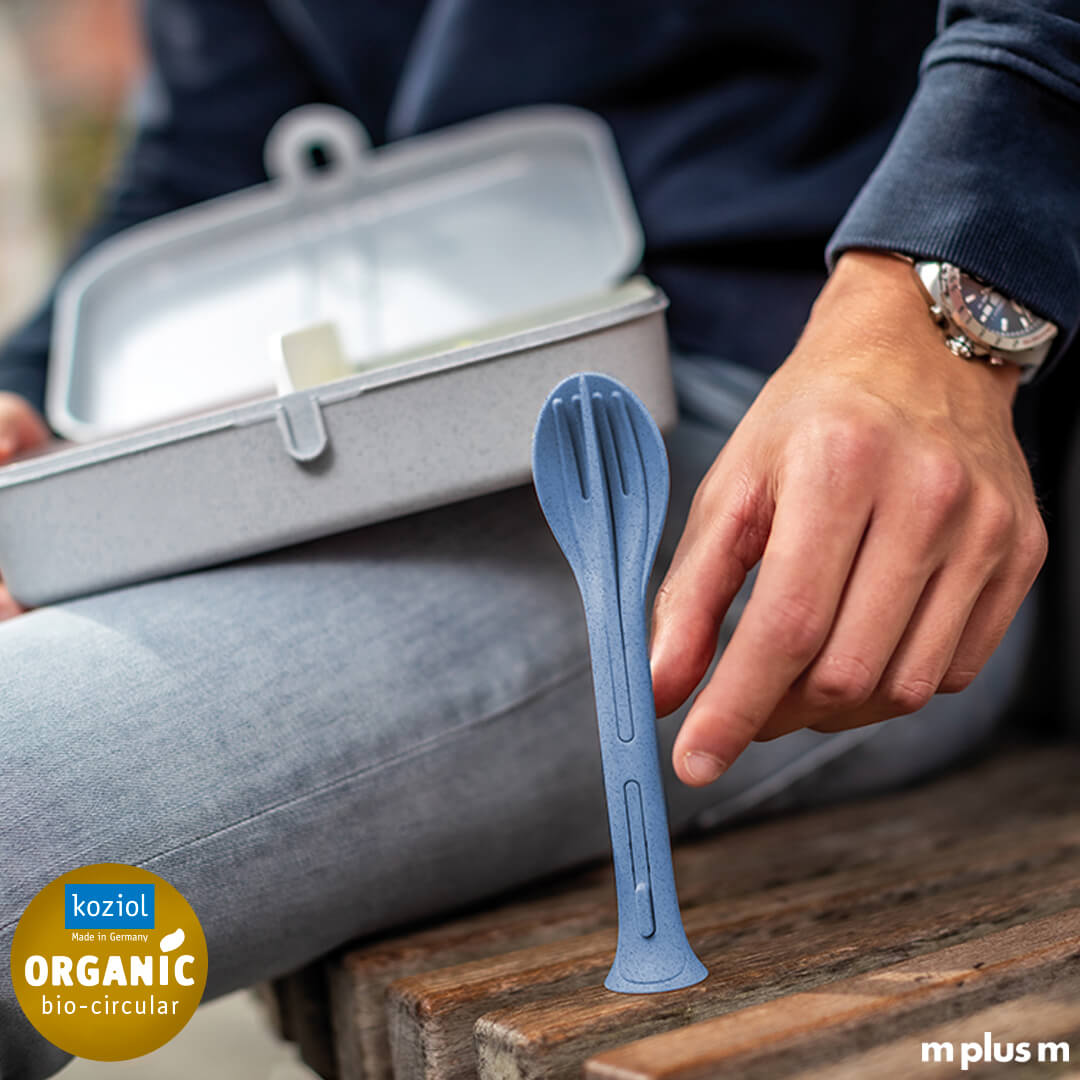 Koziol Klikk Pocket Organic Besteck ToGo zum mitnehmen