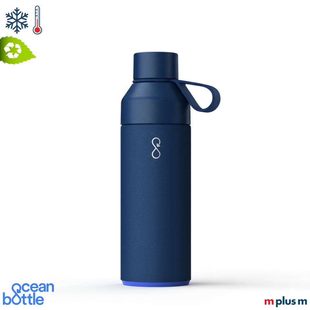 Ocean Bottle 500ml in der Farbe Dunkelblau/Ozeanblau