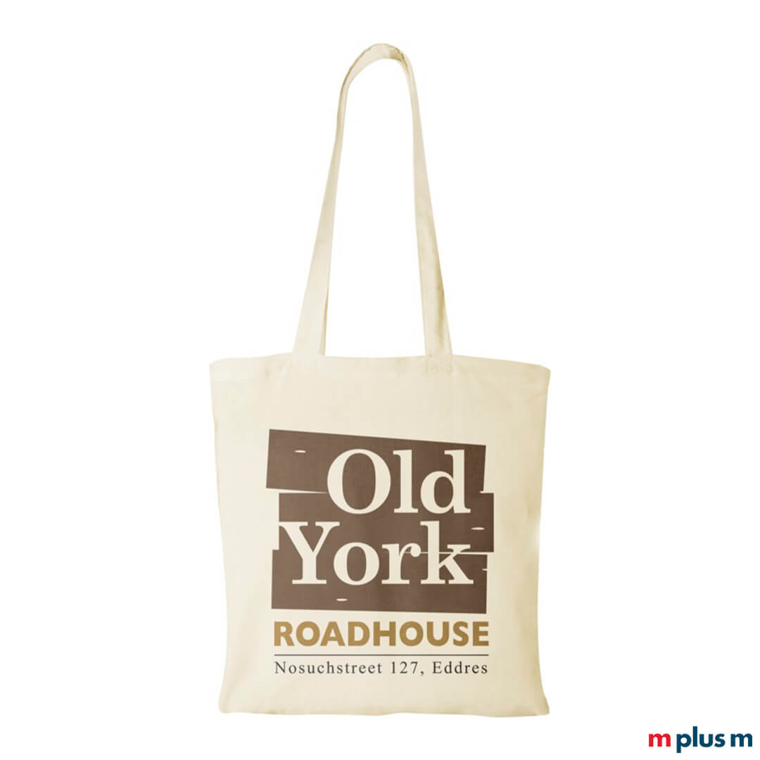 Natur Jutetasche Caro, 100 g/m², OEKO-TEX® Standard 100, bedruckbar