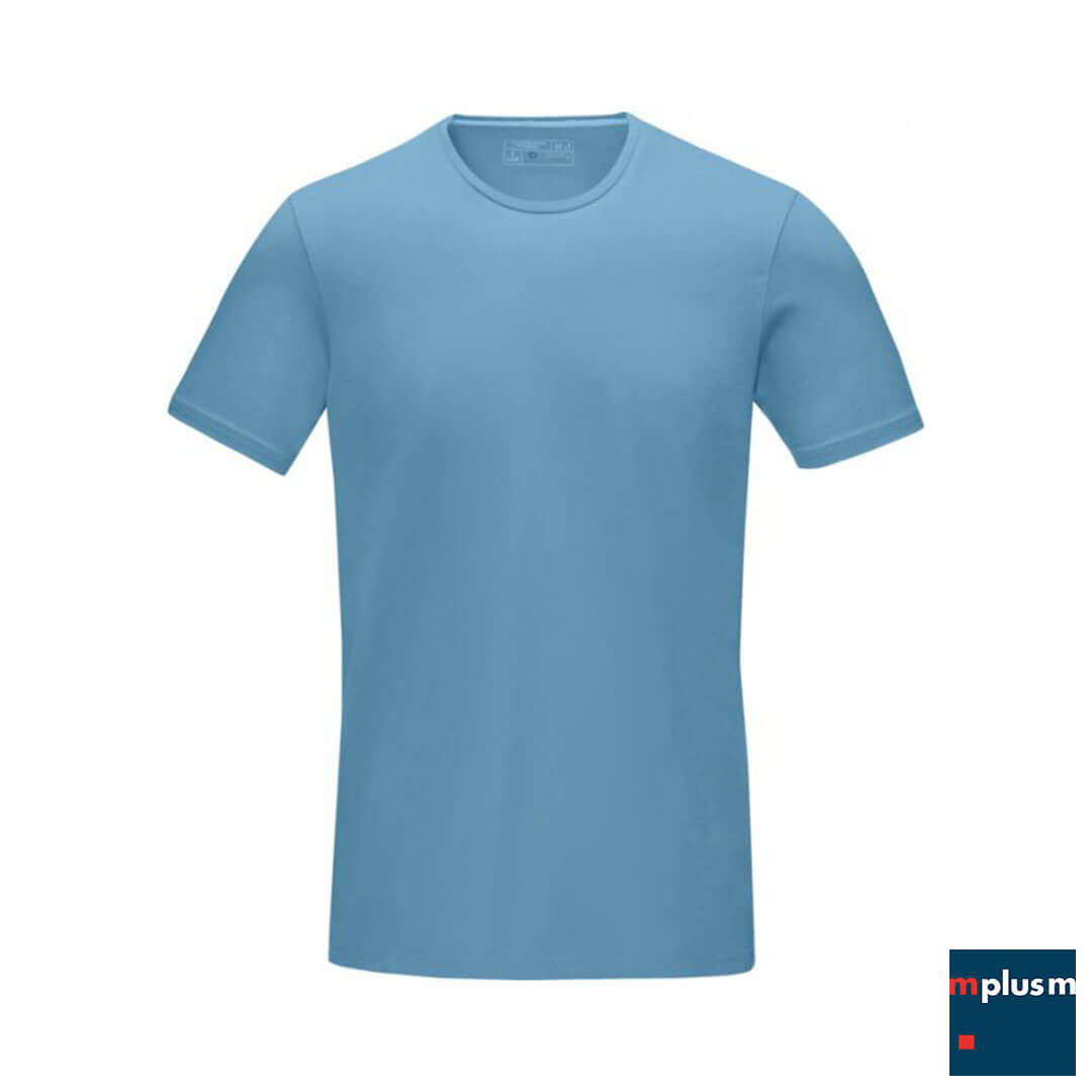 Herren T-Shirt mit Rundhals-Ausschnitt mit Werbung bedrucken