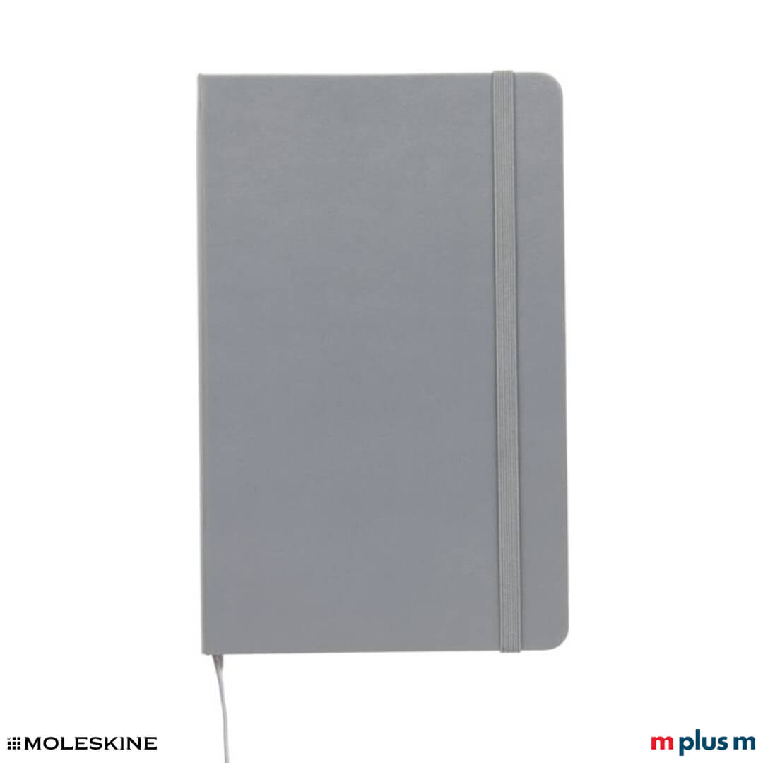 Moleskine Notizbuch Classic Harrdcover L in der Farbe Grau/Schiefergrau
