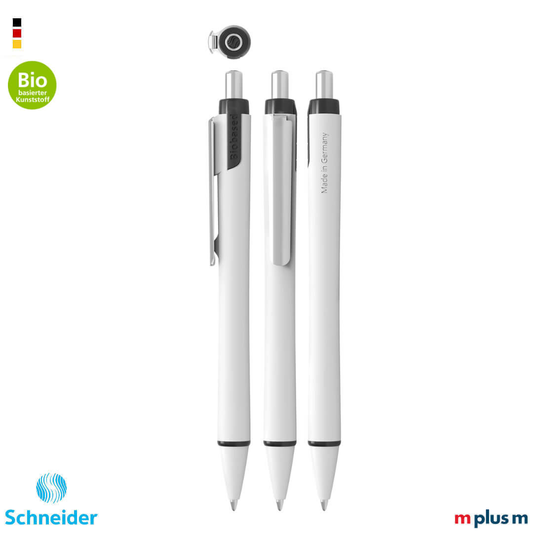 Schneider Xite Promo Kugelschreiber in Schwarz mit Logo bedrucken