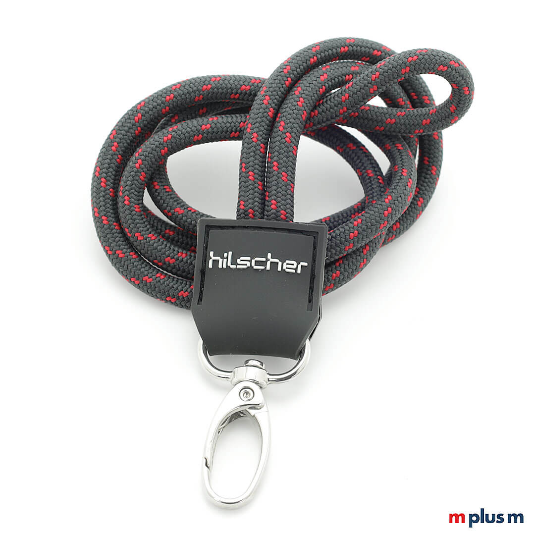 Kordel Schlüsselband Nautic Rubber Lanyard als Giveaway in Sonderanfertigung