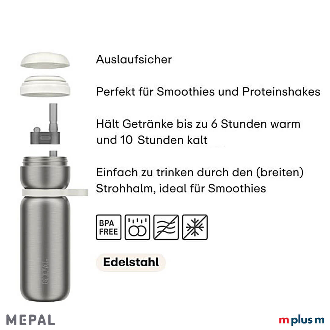 Mepal Twist Isolier Trinkflasche als Werbeartikel