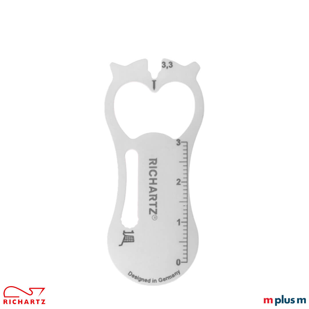 Individuell gravierter Richartz Einkaufswagenlöser 'heart' – Preiswertes und praktisches Giveaway für Ihre Werbekampagne