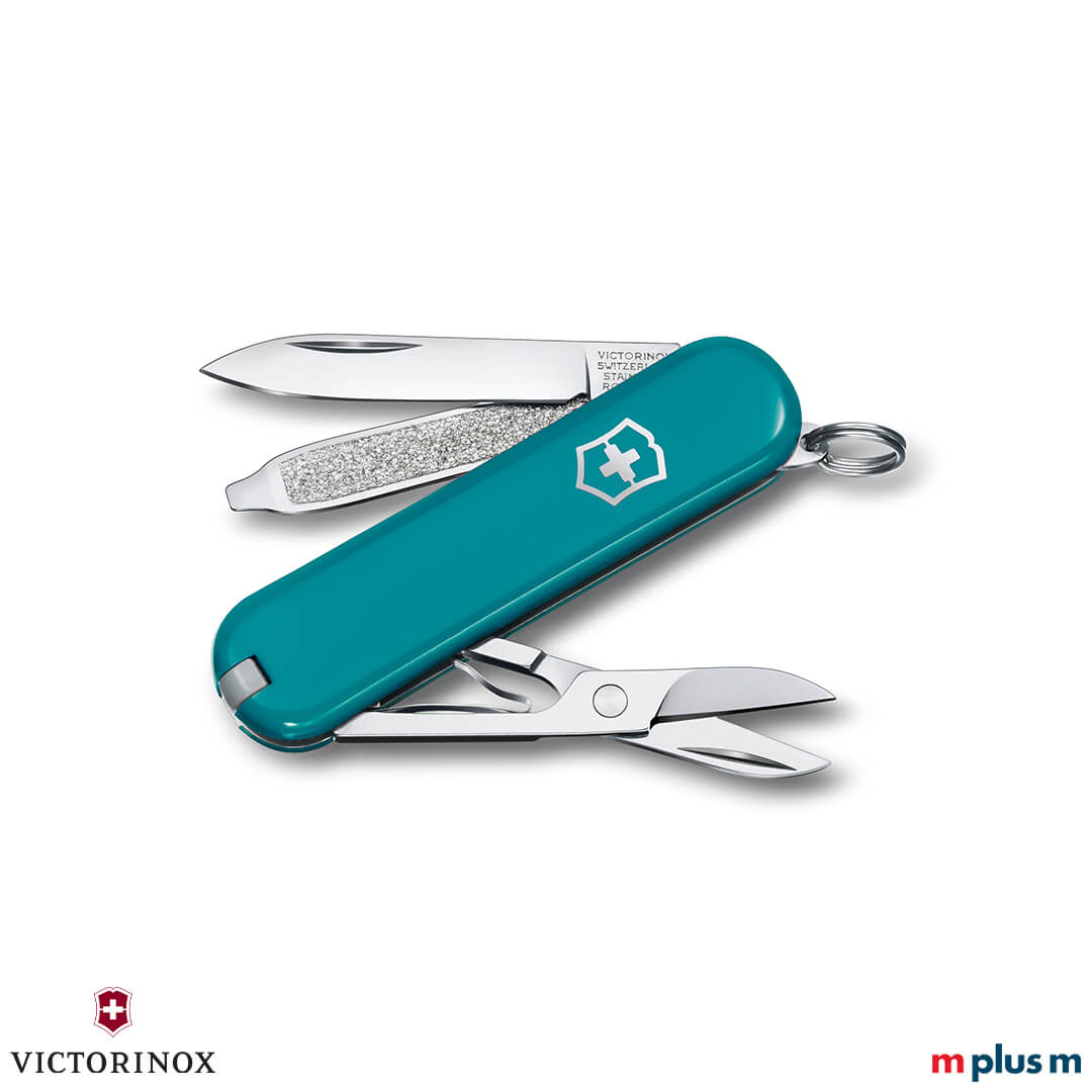 Victorinox Classic SD taschenmesser in Petrol als Werbeartikel