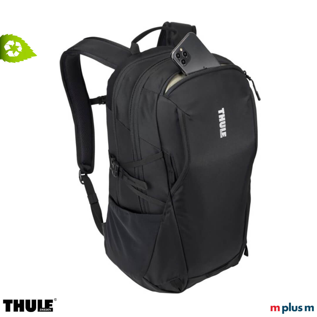 Nachhaltiger Rucksack mit Laptop-Fach als umweltbewusster Onboarding-Artikel