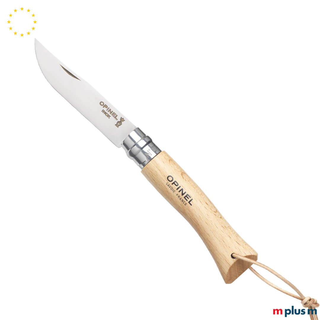 Edles Opinel Taschenmesser No 7 aus Holz mit persönlichem Logo