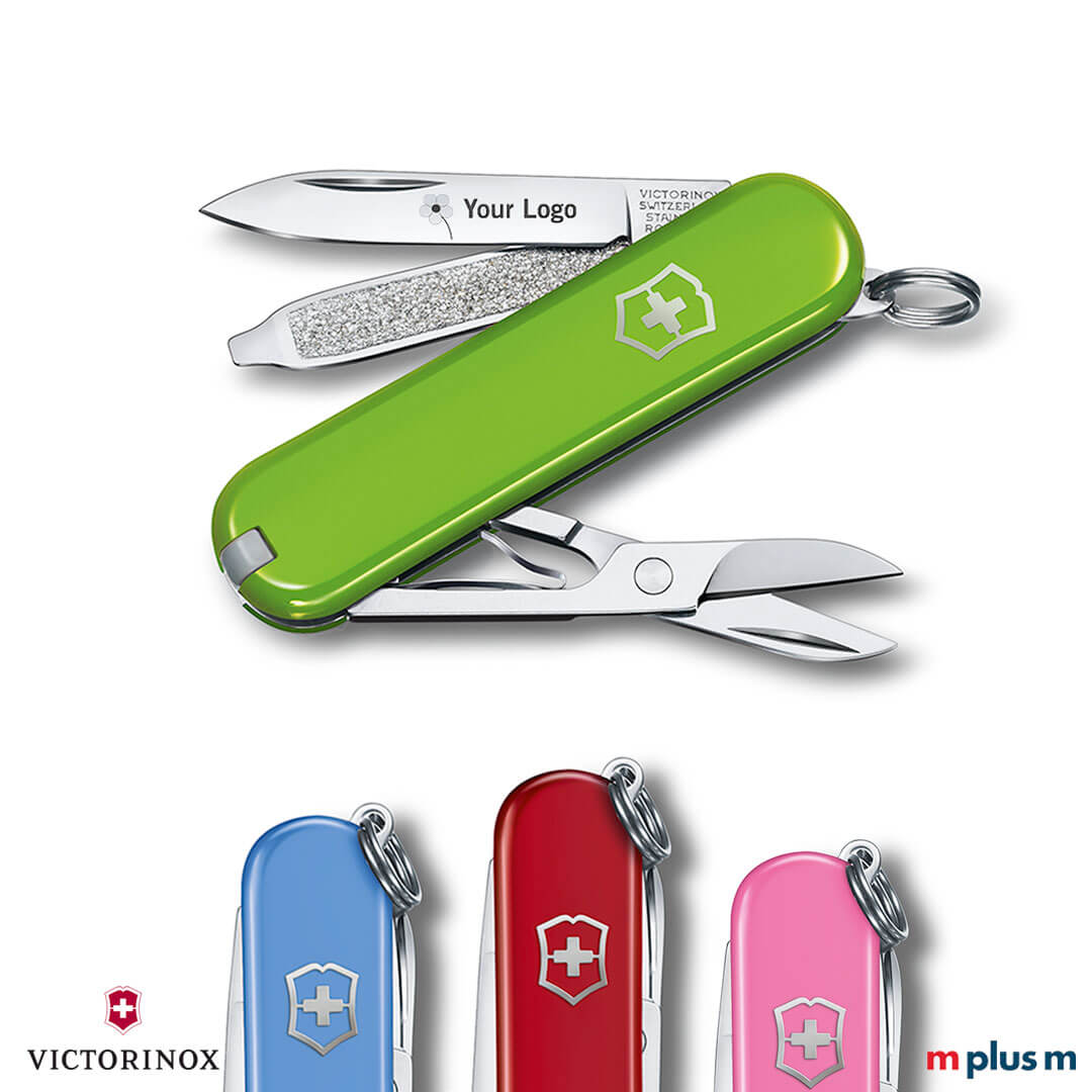 Kleines Victorinox Taschenmesser Classic SD mit Logo bedrucken