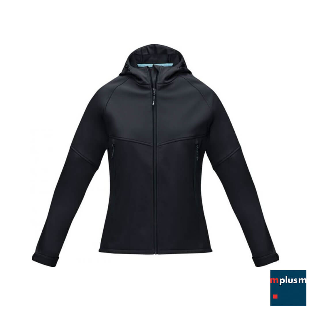 Schwarze, recycelbare Allzweck-Jacke für Damen