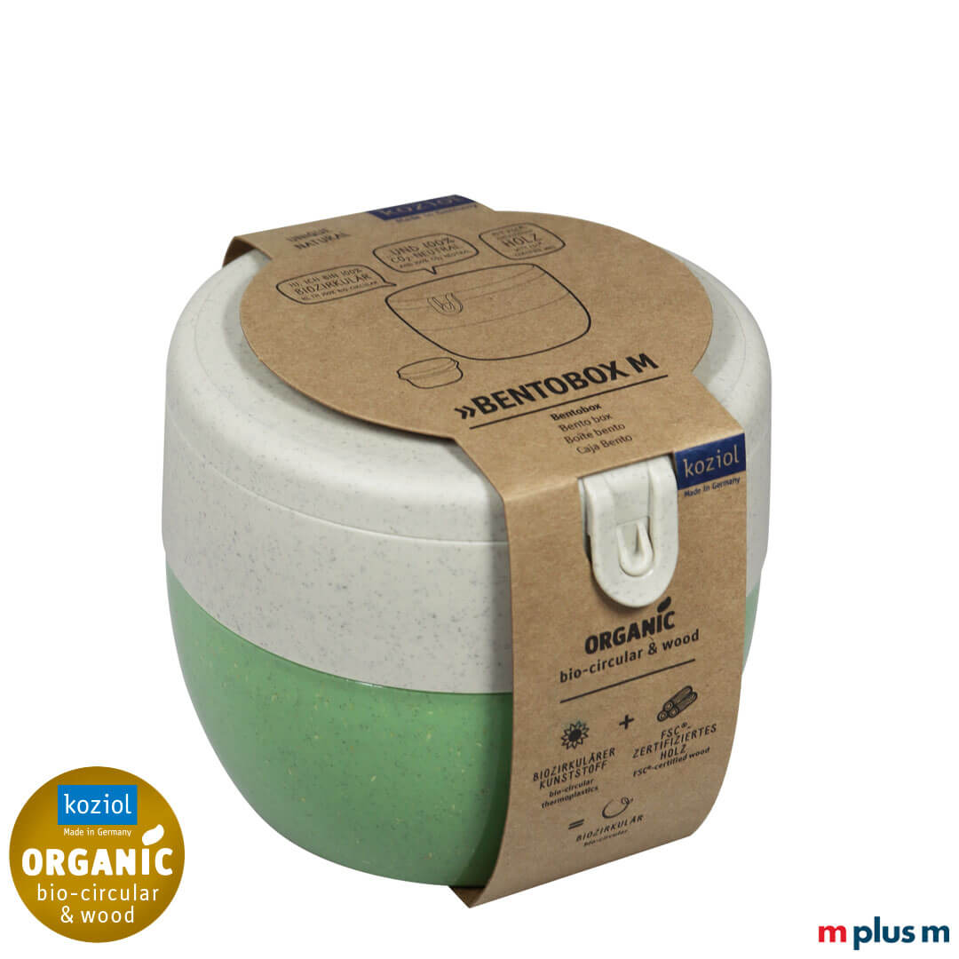 Koziol Bentobox M Bio Circular Lunchbox in Verpackung