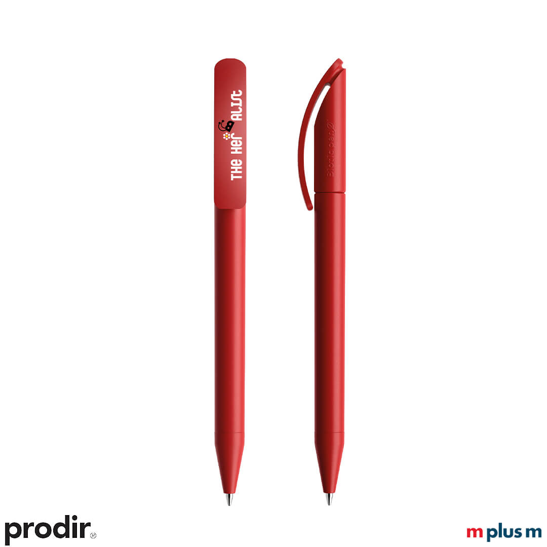 Prodir DS3 Biotic Kugelschreiber in der Farbe Rot