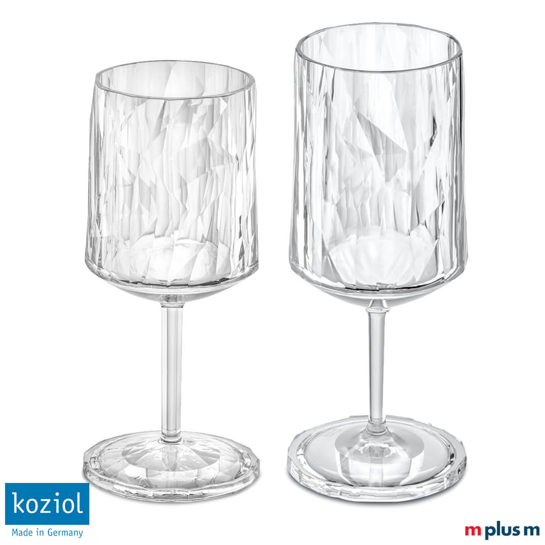 Koziol Club No.4 und No. 9 Superglas