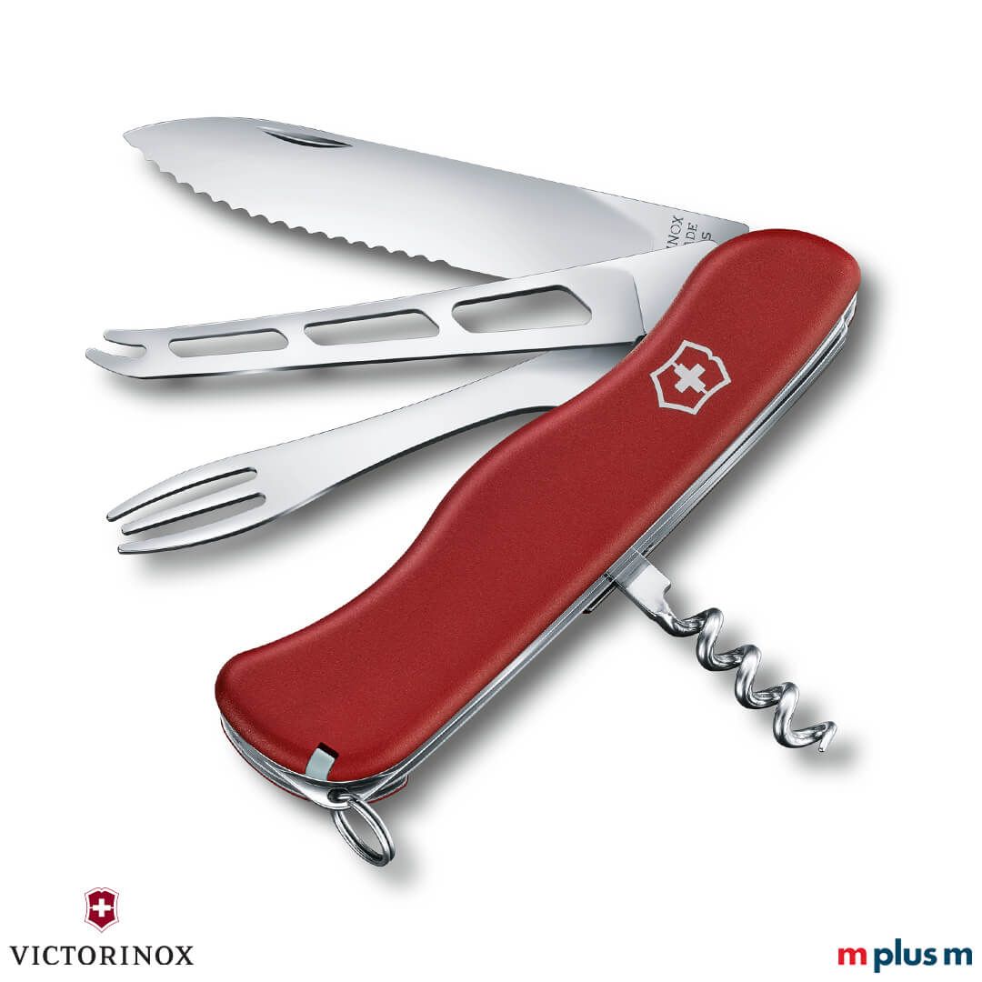 Victorinox Cheese Master Taschenmesser in der Farbe Rot