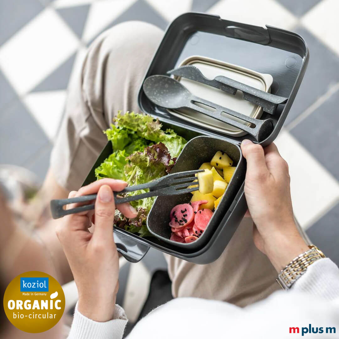 Koziol Klikk Pocket Organic Besteck ToGo zum mitnehmen
