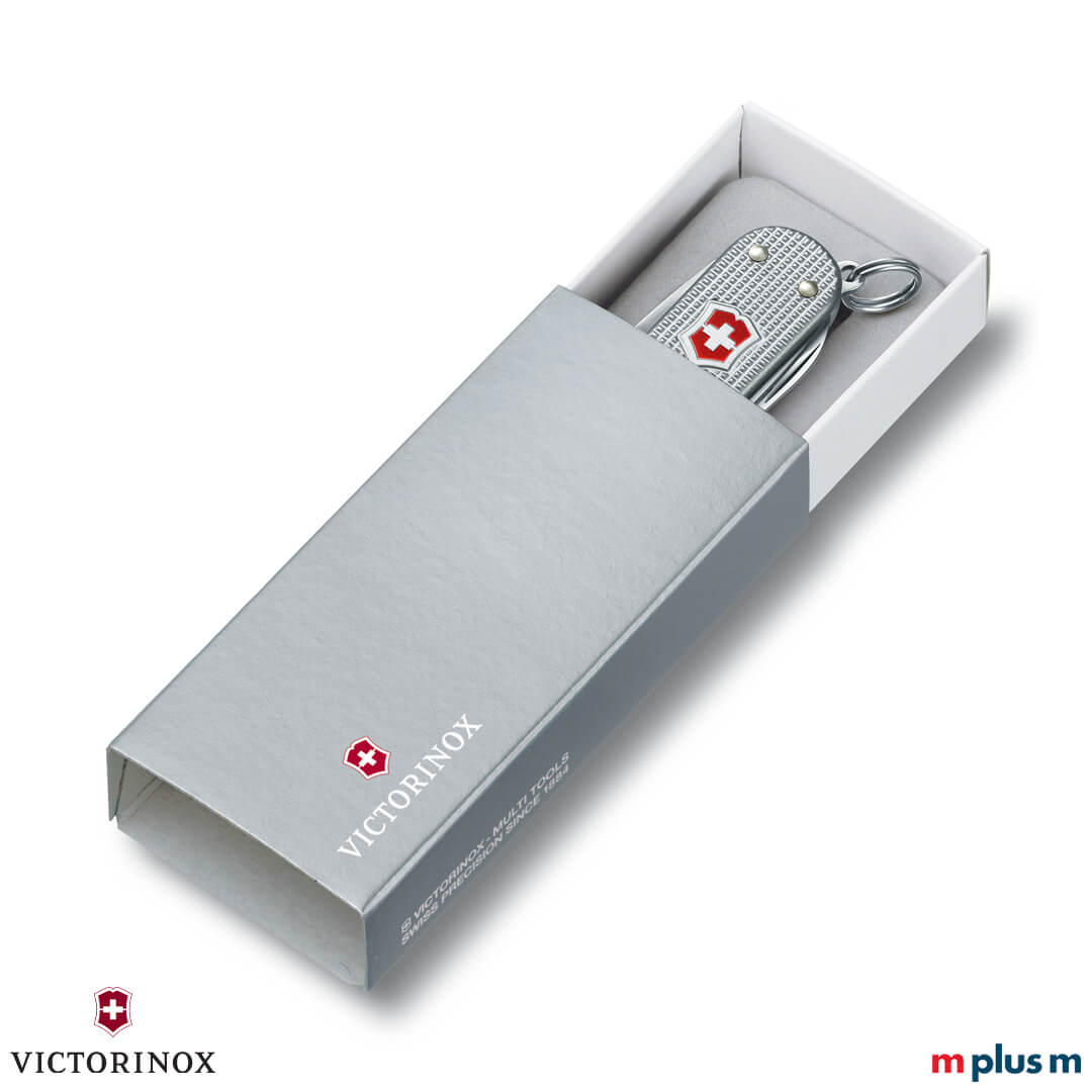 Geschenkverpackung für das Classic SD Alox Taschenmesser von Victorinox als Werbegeschenk
